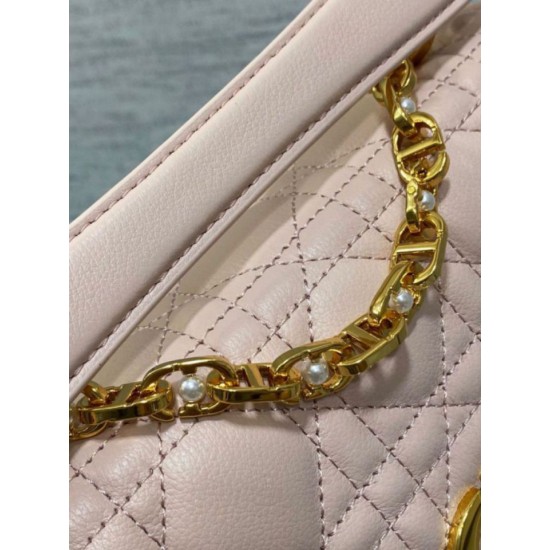 Replica Dior Mini Jolie Top Handle Bag Pink Cannage Calfskin Fake Dior Mini Jolie Top Handle Bag Pink Cannage Calfskin Replica