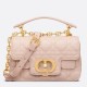 Replica Dior Mini Jolie Top Handle Bag Pink Cannage Calfskin Fake Dior Mini Jolie Top Handle Bag Pink Cannage Calfskin Replica