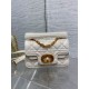 Replica Dior Mini Jolie Top Handle Bag White Cannage Calfskin