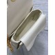 Replica Dior Mini Jolie Top Handle Bag White Cannage Calfskin