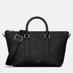 Fake Dior Weekender 25 Bag Black Dior Gravity Replica