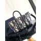 Replica Dior Weekender 25 Bag Beige Maxi Dior Oblique Jacquard