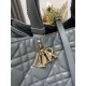Replica Dior Toujours Large Bag Grey Macrocannage Calfskin Replica Dior Toujours Large Bag Grey Macrocannage Calfskin