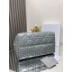Replica Dior Toujours Large Bag Grey Macrocannage Calfskin Replica Dior Toujours Large Bag Grey Macrocannage Calfskin