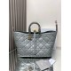 Replica Dior Toujours Large Bag Grey Macrocannage Calfskin Replica Dior Toujours Large Bag Grey Macrocannage Calfskin