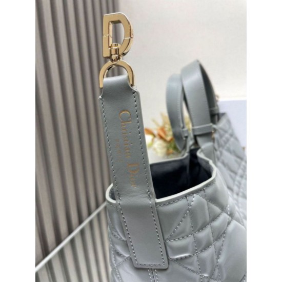 Replica Dior Toujours Large Bag Grey Macrocannage Calfskin Replica Dior Toujours Large Bag Grey Macrocannage Calfskin