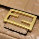 Fake Fendi Medium Baguette Bag Beige FF Nappa Replica