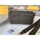Fake Fendi Baguette Medium Bag Woven Strips Replica