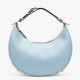 Fake Fendi Fendigraphy Small Hobo Bag Light Blue Replica