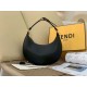 Replica Fendi Fendigraphy Small Hobo Bag Black