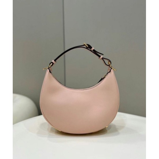 Replica Fendi Fendigraphy Small Hobo Bag Pink