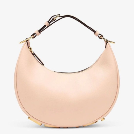 Replica Fendi Fendigraphy Small Hobo Bag Pink