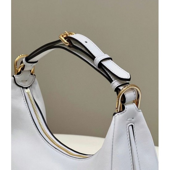 Fake Fendi Fendigraphy Small Hobo Bag White Replica Replica Fendi Fendigraphy Small Hobo Bag White