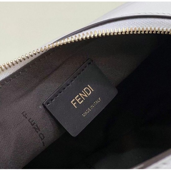 Fake Fendi Fendigraphy Small Hobo Bag White Replica Replica Fendi Fendigraphy Small Hobo Bag White