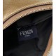Fake Fendi Fendigraphy Small Hobo Bag Gold Laminated Replica