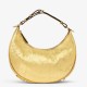 Fake Fendi Fendigraphy Small Hobo Bag Gold Laminated Replica