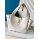 Replica Saint Laurent LE 5 A 7 Bea Tote Bag White Grained