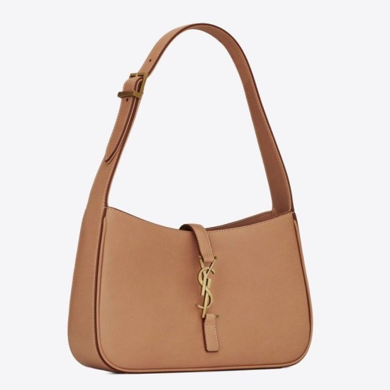 Replica Saint Laurent Le 5 À 7 Hobo Bag Brown