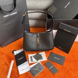 Replica Saint Laurent Le 5 à 7 Hobo Bag Black
