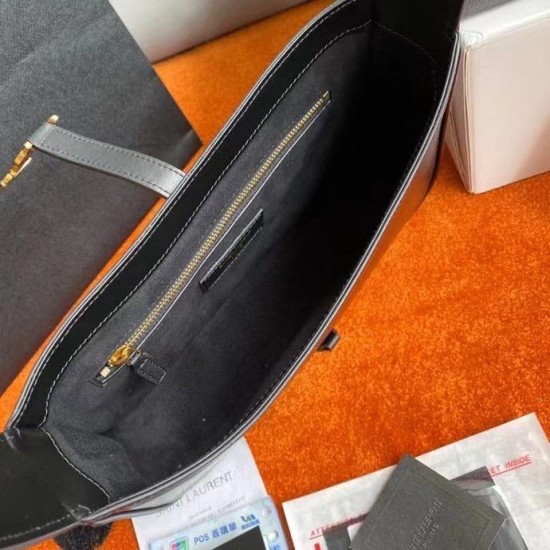 Replica Saint Laurent Le 5 à 7 Hobo Bag Black Replica Saint Laurent Le 5 à 7 Hobo Bag Black