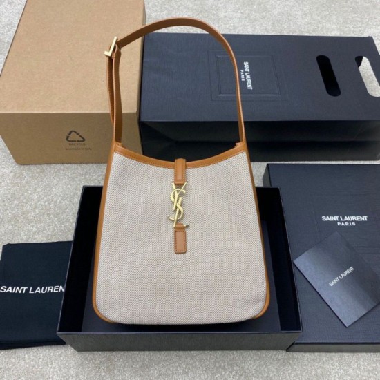 Replica Saint Laurent Le 5 À 7 Small Shoulder Bag Canvas and Fake Saint Laurent Le 5 À 7 Small Shoulder Bag Canvas and Replica