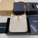 Replica Saint Laurent Le 5 À 7 Small Shoulder Bag Canvas and Fake Saint Laurent Le 5 À 7 Small Shoulder Bag Canvas and Replica
