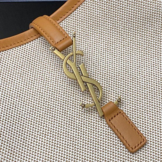 Replica Saint Laurent Le 5 À 7 Small Shoulder Bag Canvas and Fake Saint Laurent Le 5 À 7 Small Shoulder Bag Canvas and Replica