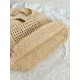 Fake Saint Laurent Le 5 A 7 Medium Tote Bag Naturel Raffia Replica