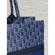 Replica Dior Medium Book Tote Bag in Blue Denim Oblique Jacquard Replica Dior Medium Book Tote Bag in Blue Denim Oblique Jacquard