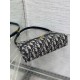 Replica Dior 30 Montaigne Cigale Mini Bag in Blue Oblique Jacquard Replica Dior 30 Montaigne Cigale Mini Bag in Blue Oblique Jacquard