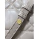 Replica Dior Caro Small Backpack in Beige Macrocannage Lambskin
