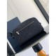 Replica Dior Toiletry Bag in Dior Black Oblique Jacquard