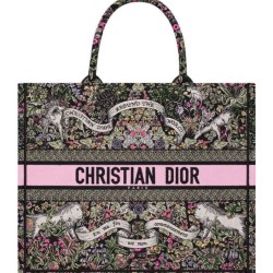 Replica Dior Large Dior Book Tote Pink