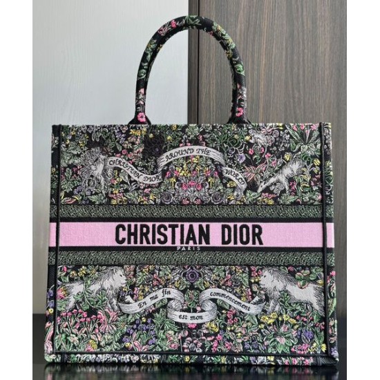 Replica Dior Large Dior Book Tote Pink
