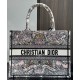 Replica Dior Medium Dior Book Tote Gray