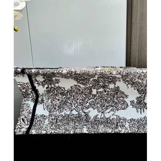 Replica Dior Medium Dior Book Tote Gray