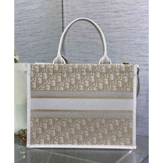 Fake Dior Medium Dior Book Tote Cream Replica Replica Dior Medium Dior Book Tote Cream