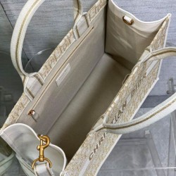 Replica Dior Medium Dior Book Tote Cream