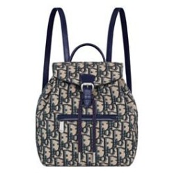 Replica Dior Dior Kids Backpack Dark Blue