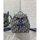 Replica Dior Dior Kids Backpack Dark Blue