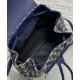 Replica Dior Dior Kids Backpack Dark Blue