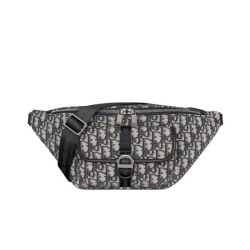 Replica Dior Dior 8 Belt Bag Dark Blue