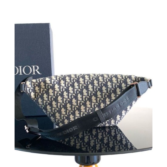 Replica Dior Dior 8 Belt Bag Dark Blue
