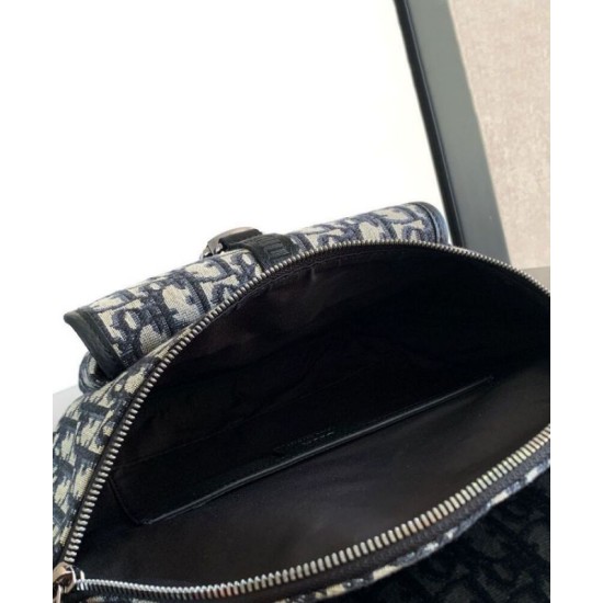 Replica Dior Dior 8 Belt Bag Dark Blue