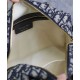 Fake Dior Groove 25 Bag Oblique jacquard Dark Blue Replica