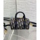 Replica Dior Groove 16 Mini Bag Dior Oblique jacquard Dark Blue Replica Dior Groove 16 Mini Bag Dior Oblique jacquard Dark Blue