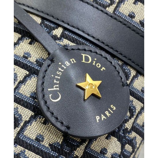 Replica Dior Groove 16 Mini Bag Dior Oblique jacquard Dark Blue Replica Dior Groove 16 Mini Bag Dior Oblique jacquard Dark Blue