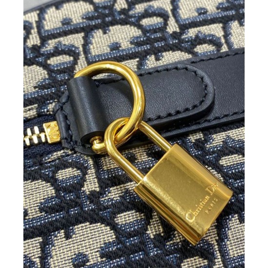 Replica Dior Groove 16 Mini Bag Dior Oblique jacquard Dark Blue Replica Dior Groove 16 Mini Bag Dior Oblique jacquard Dark Blue