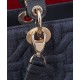 Replica Dior Medium Lady Dior Bag Dark Blue