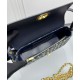 Replica Dior 30 Montaigne Avenue East-West Double Carry Mini Bag Dark Blue